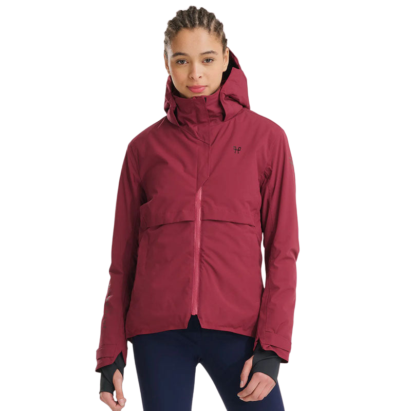 Horse Pilot - Veste manches longues femme Essential bordeaux | - Ohlala