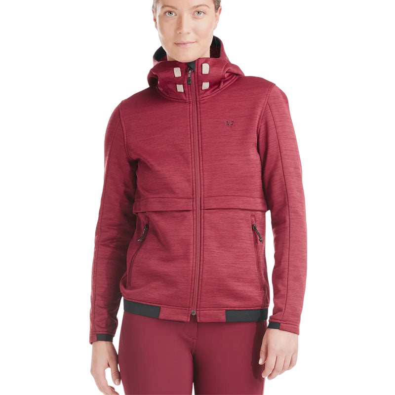 Horse Pilot - Veste polaire manches longues femme Tempest rouge | - Ohlala