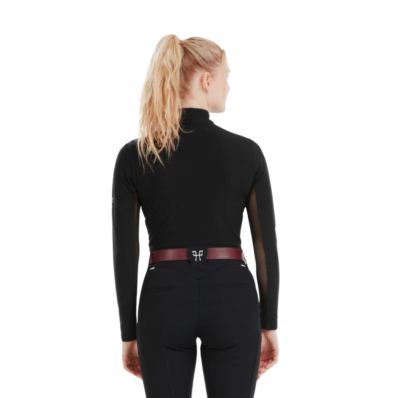 Horse Pilot - Baselayer anti-uv femme Suntech noir