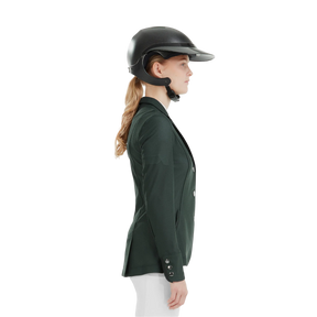 Horse Pilot - Veste de concours femme Aeromesh vert foncé | - Ohlala