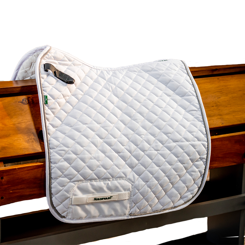 Horseware - Tapis de dressage Signature blanc | - Ohlala