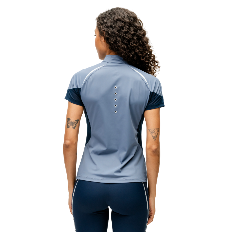 Horseware - Baselayer manches courtes femme Stamina Hw blue | - Ohlala