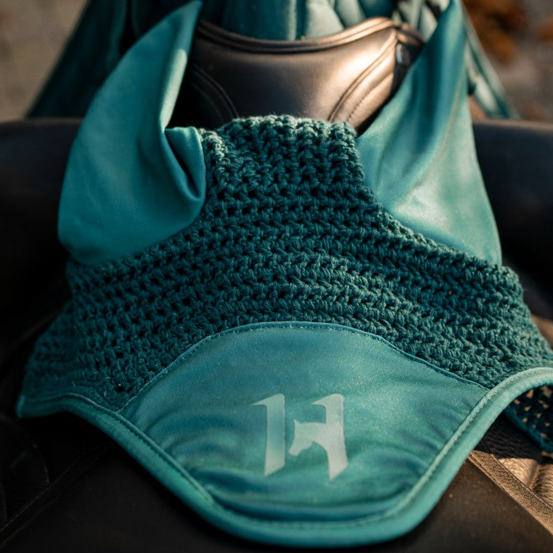 Horseware - Bonnet pour chevaux Ear Net dynasty green | - Ohlala