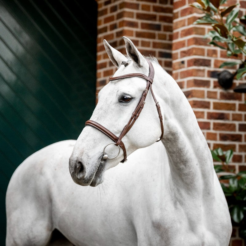 Horseware - Bridon Cavesson marron | - Ohlala