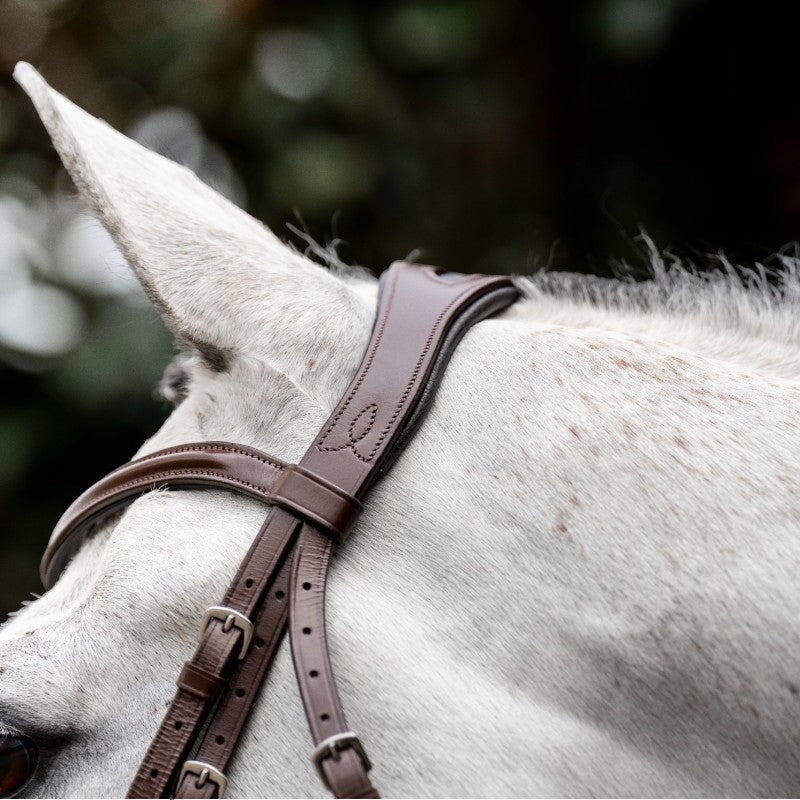 Horseware - Bridon Cavesson marron | - Ohlala