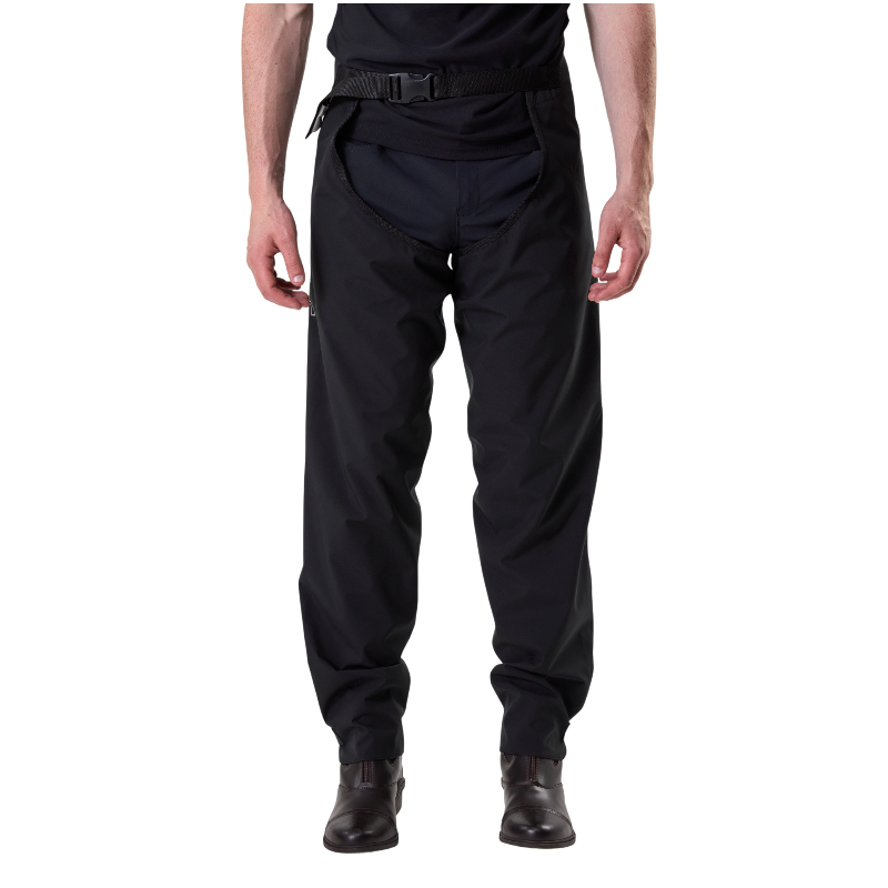 Horseware - Chaps de pluie unisexe HWH20 noir | - Ohlala