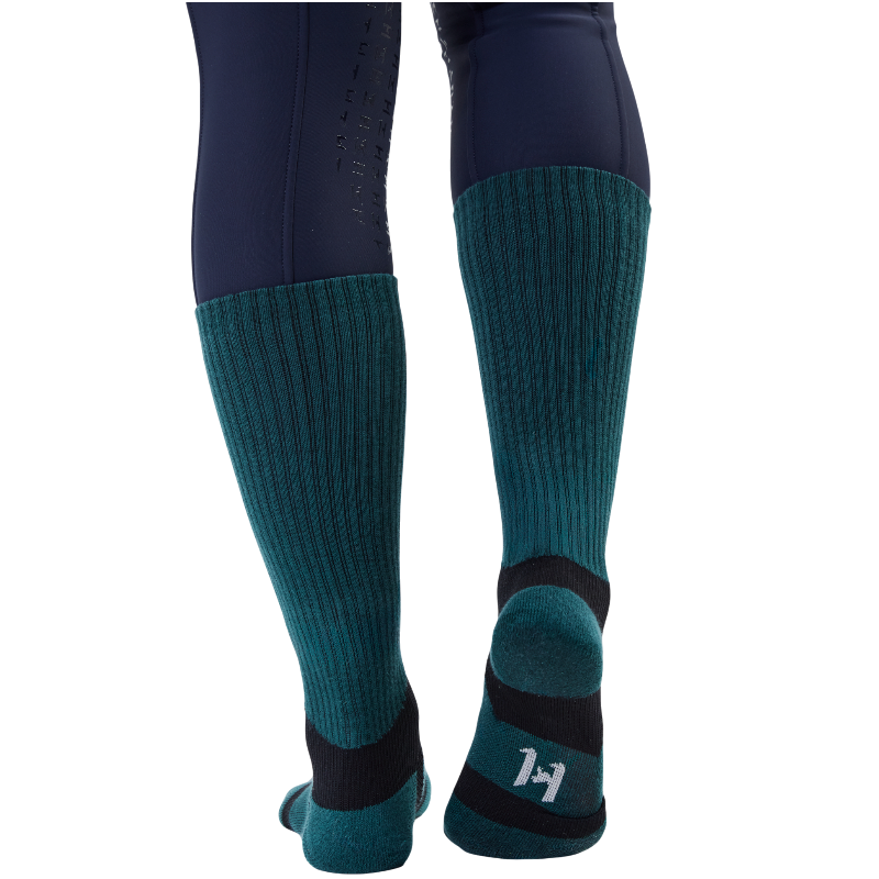 Horseware - Chaussettes d'équitation unisexe Pulse Performance dynasty green | - Ohlala