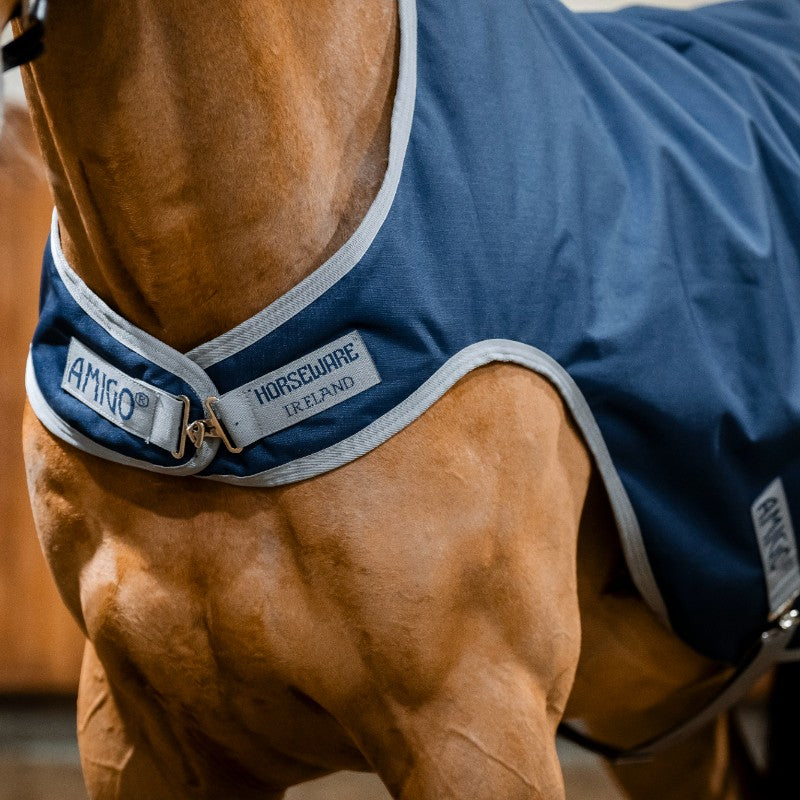 Horseware - Chemise de marcheur Amigo Ripstop Walker marine/ titanium grey 100g | - Ohlala