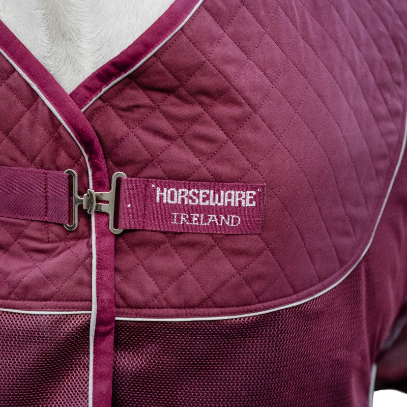 Horseware - Chemise de transport Signature Travel Cooler bordeaux | - Ohlala