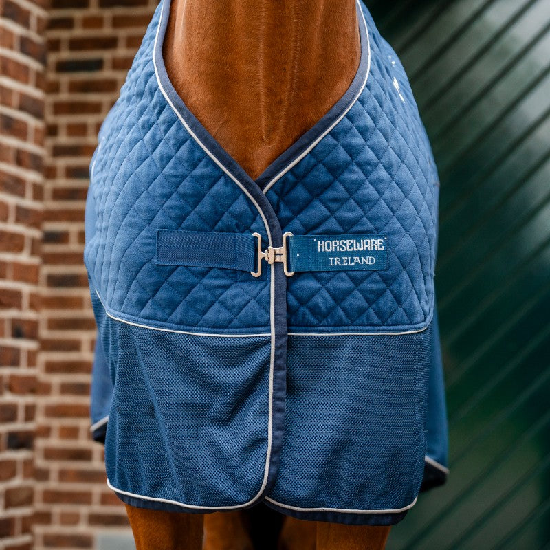 Horseware - Chemise de transport Signature Travel Cooler marine | - Ohlala
