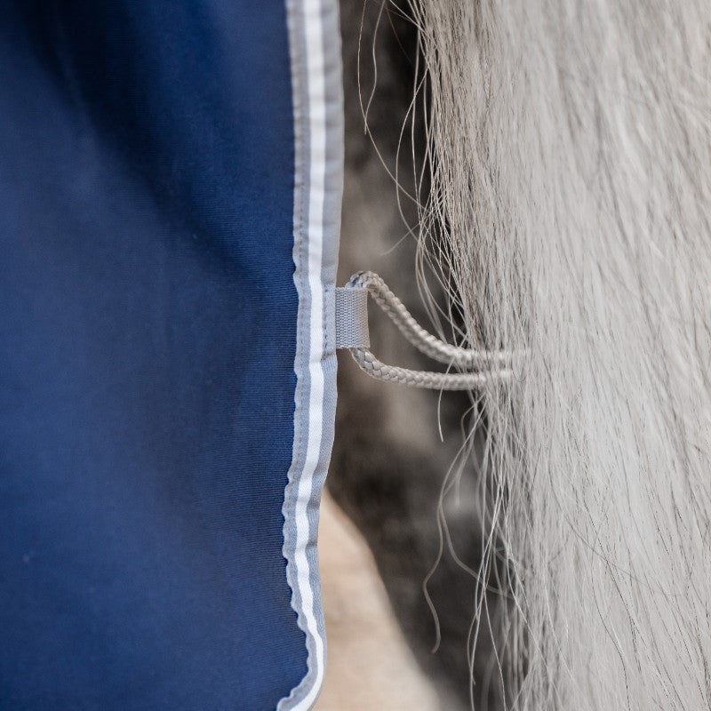 Horseware - Chemise séchante Amigo Jersey Integrated marine/ titanium grey/ argent | - Ohlala