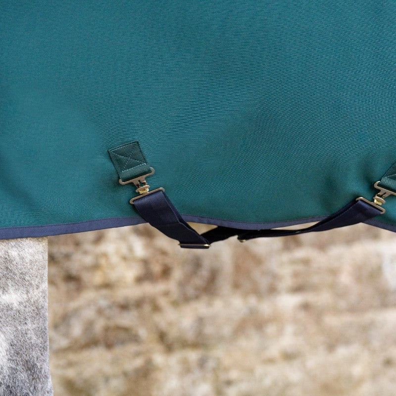 Horseware - Chemise séchante Amigo Jersey Pony dynasty green/ marine/ argent | - Ohlala