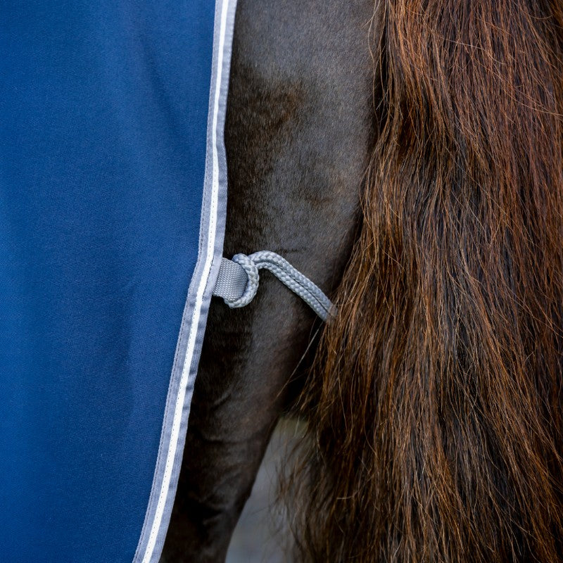 Horseware - Chemise séchante Amigo Jersey marine/ titanium grey/ argent | - Ohlala