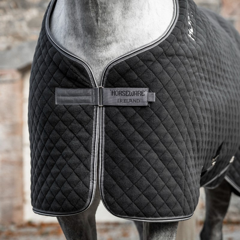 Horseware - Chemise séchante Thermal Cooler noir/ thunderstorm grey/ argent | - Ohlala