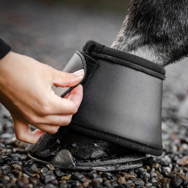 Horseware - Cloches Overreach noir | - Ohlala