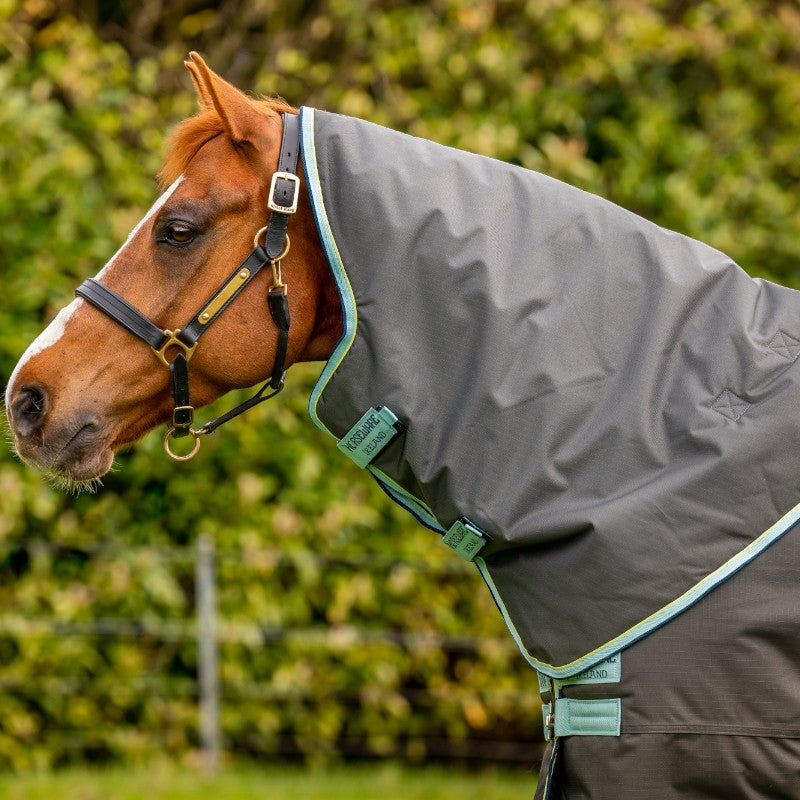 Horseware - Couverture d'extérieur Amigo Hero Ripstop Plus shadow/ blue haze/ marine 200g | - Ohlala