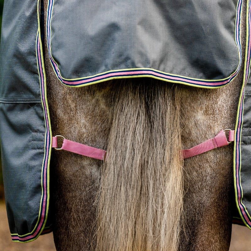 Horseware - Couverture d'extérieur Amigo Hero Ripstop shadow/ rose/ marine 0g | - Ohlala