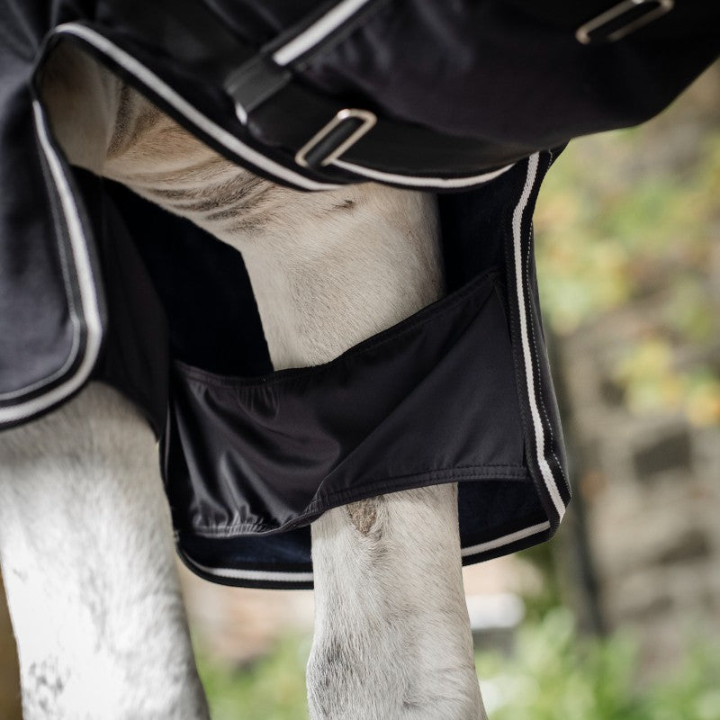 Horseware - Couverture d'extérieur Show Ready noir/ argent 0g | - Ohlala