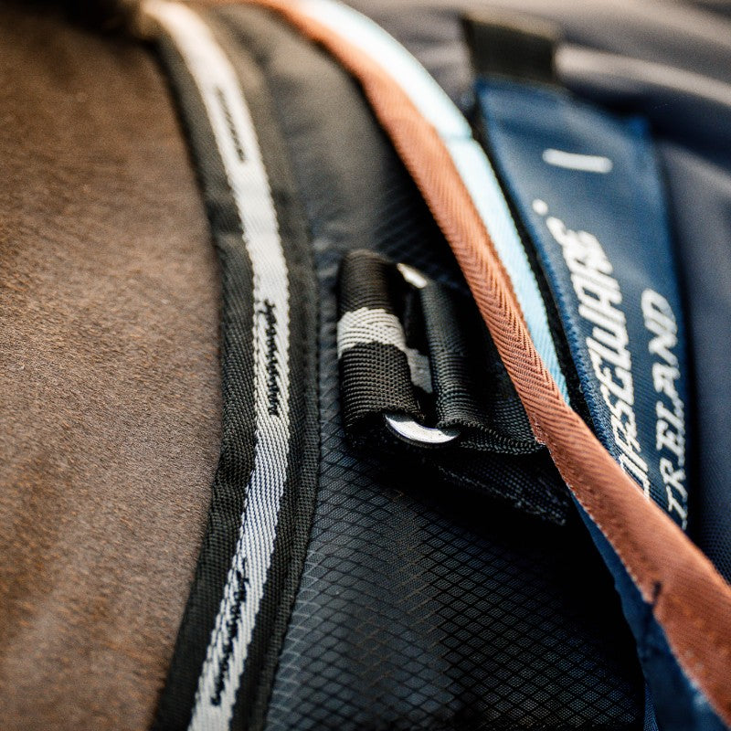 Horseware - Couverture de box Easy-Layer Stable Plus noir/ noir/ silver 400g | - Ohlala