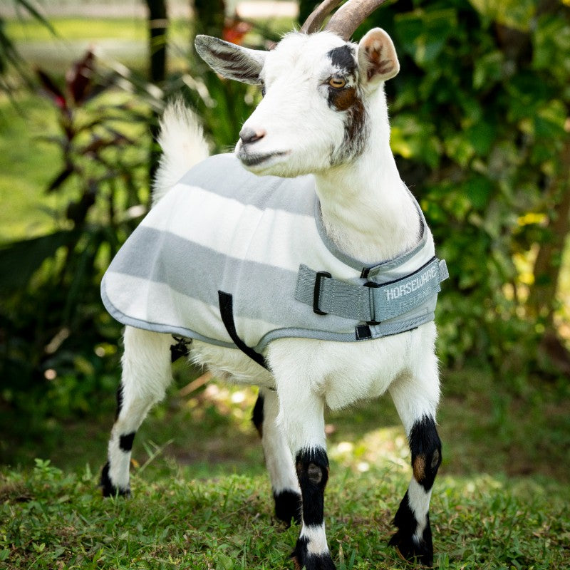 Horseware - Couverture polaire pour chèvre Newmarket witney charcoal | - Ohlala