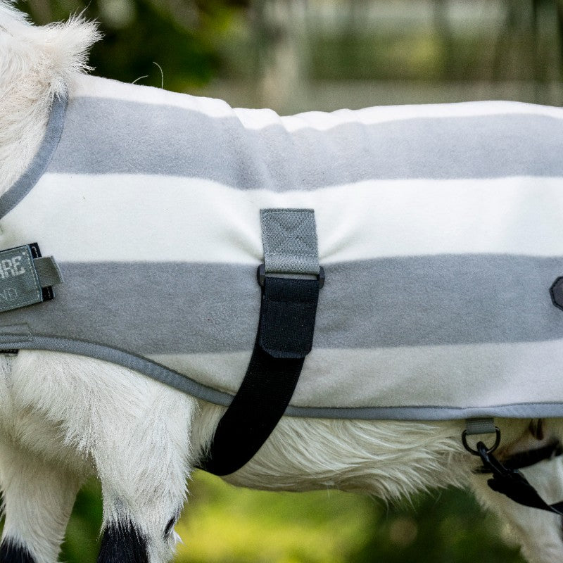 Horseware - Couverture polaire pour chèvre Newmarket witney charcoal | - Ohlala