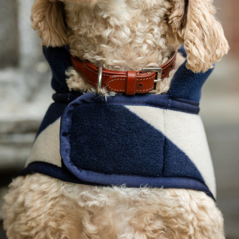 Horseware - Couverture polaire pour chien Newmarket witney navy | - Ohlala