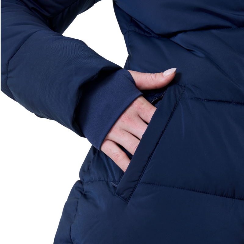 Horseware - Doudoune longues femme Verve marine | - Ohlala