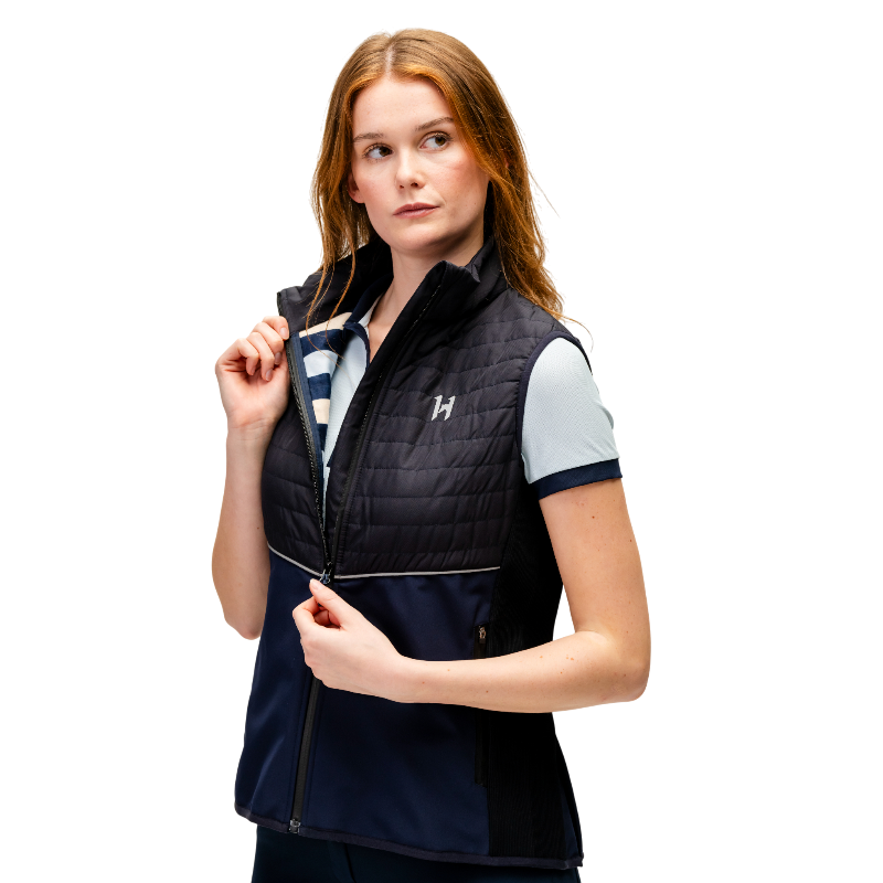 Horseware - Gilet sans manches femme Flow marine | - Ohlala