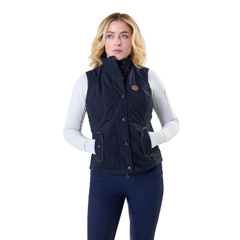 Horseware - Gilet sans manches femme Newmarket marine | - Ohlala