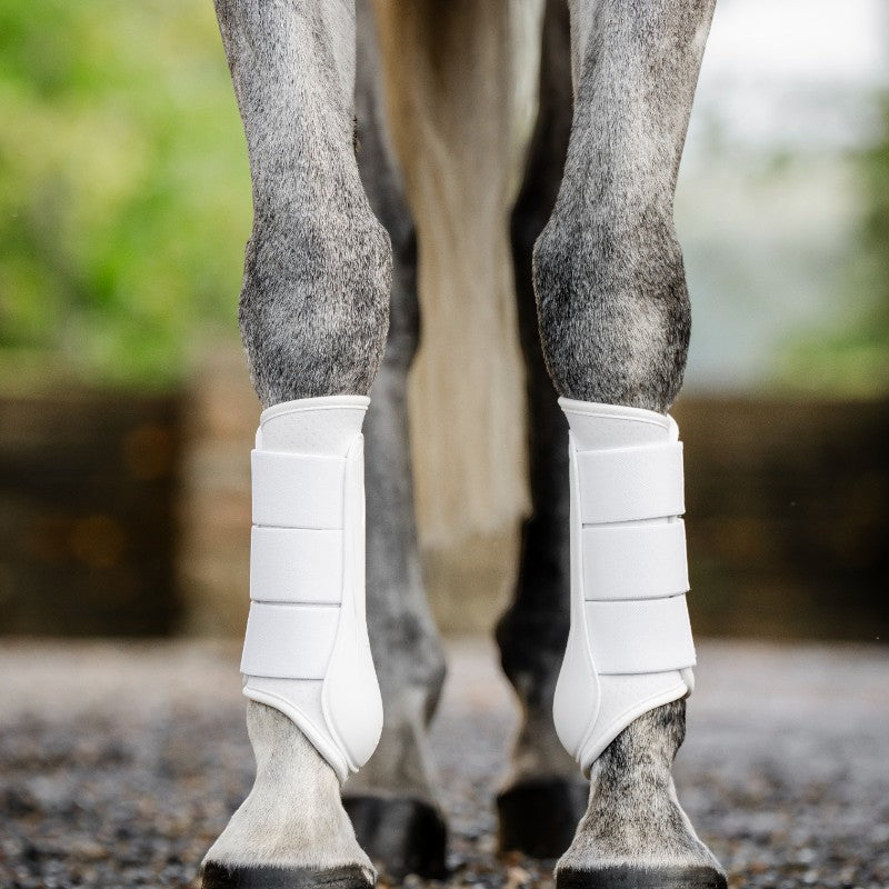 Horseware - Guêtres ouvertes Classic blanc | - Ohlala