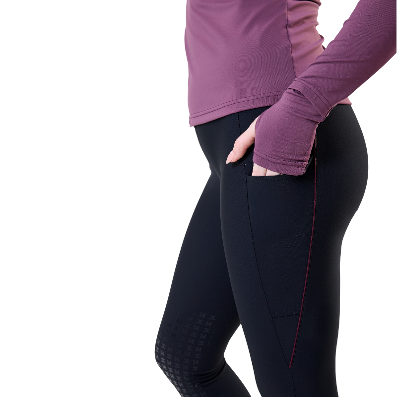 Horseware - Legging d'équitation femme Optifit Winter noir | - Ohlala
