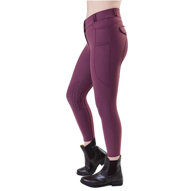 Horseware - Pantalon d'équitation femme FlexFit Winter celestial purple | - Ohlala