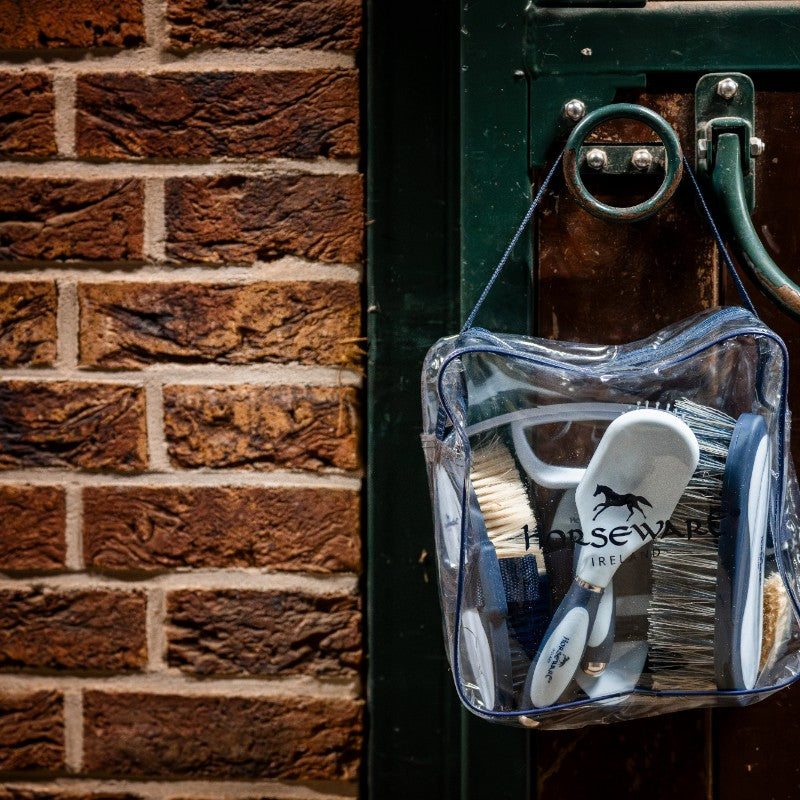 Horseware - Set de brosses Newmarket witney navy | - Ohlala