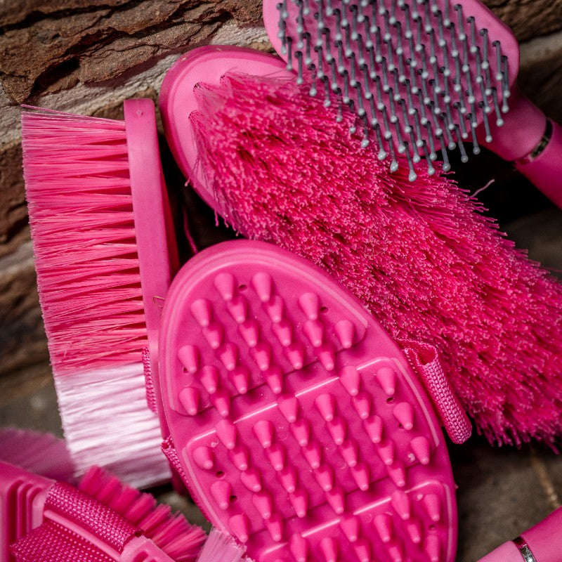 Horseware - Set de brosses Newmarket witney pink | - Ohlala