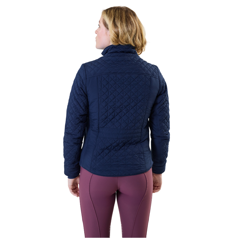 Horseware - Veste manches longues femme Flare Short marine | - Ohlala