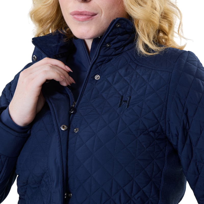 Horseware - Veste manches longues femme Flare Short marine | - Ohlala