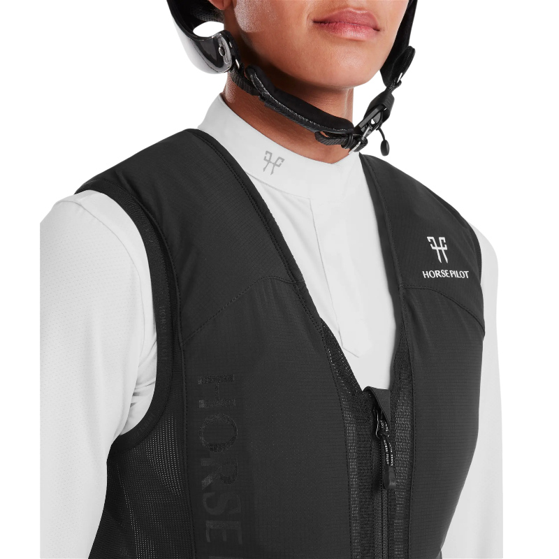 Horse Pilot - Gilet airbag électronique unisexe E-Twist' Air noir | - Ohlala