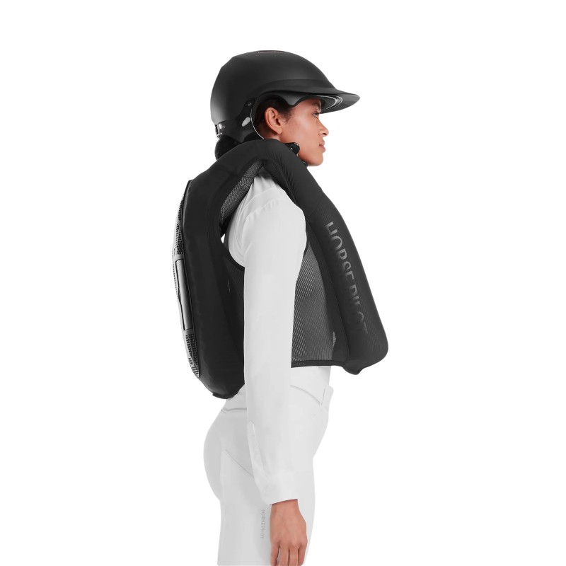 Horse Pilot - Gilet airbag électronique unisexe E-Twist' Air noir | - Ohlala