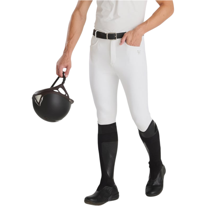 Horse Pilot - Pantalon d'équitaiton homme X-Perform Iconic blanc | - Ohlala