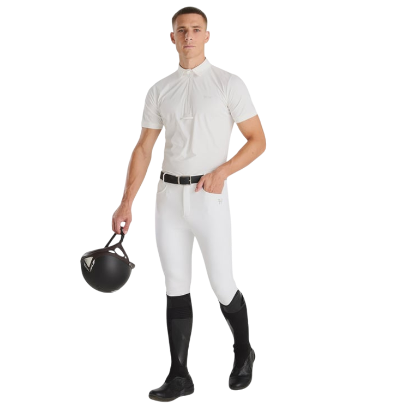 Horse Pilot - Pantalon d'équitaiton homme X-Perform Iconic blanc | - Ohlala