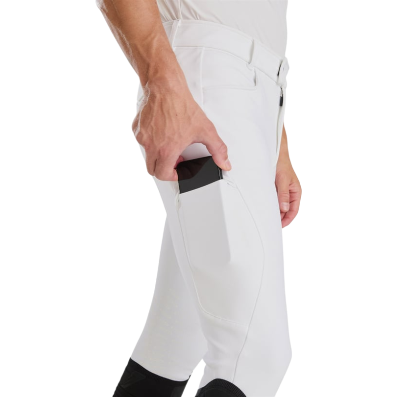 Horse Pilot - Pantalon d'équitaiton homme X-Perform Iconic blanc | - Ohlala