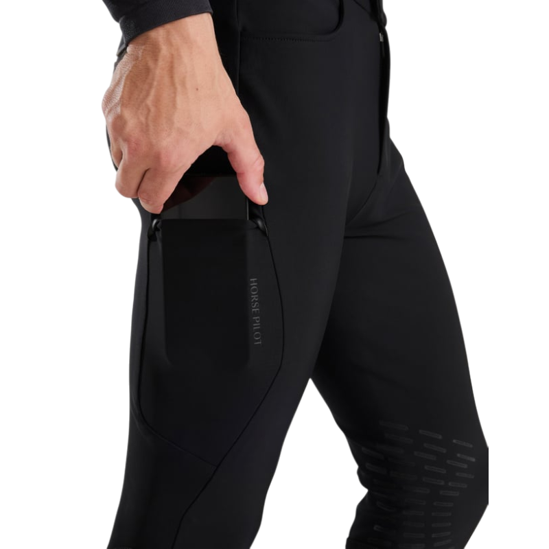 Horse Pilot - Pantalon d'équitaiton homme X-Perform Iconic noir | - Ohlala