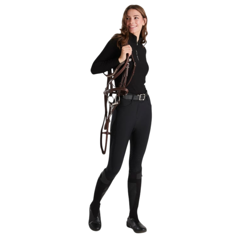 Horse Pilot - Pantalon d'équitation femme X-Perform Iconic noir | - Ohlala