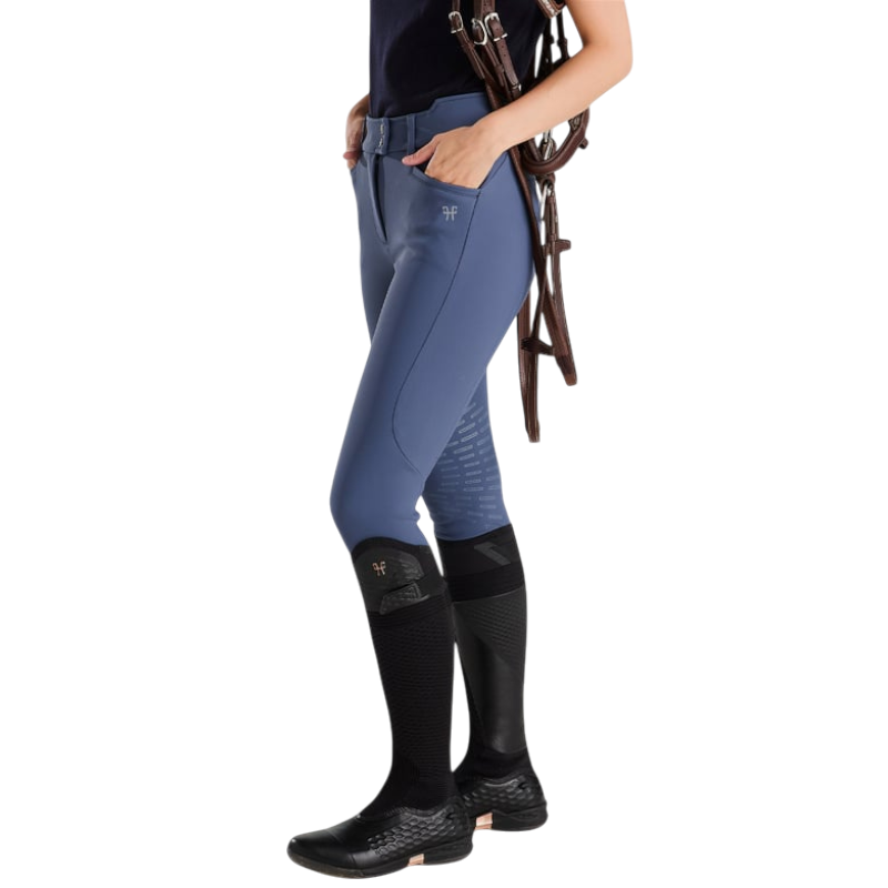 Horse Pilot - Pantalon d'équitation femme X-Perform Iconic vintage indigo | - Ohlala