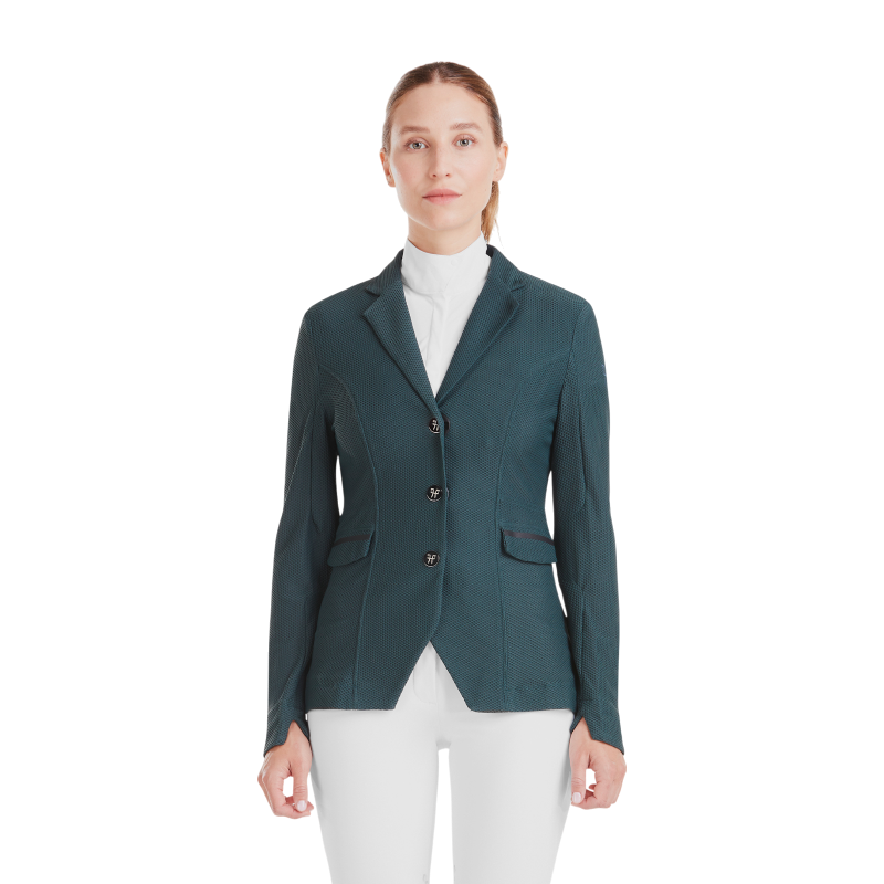 Horse Pilot - Veste de concours femme Aeromesh 2.0 dark green | - Ohlala