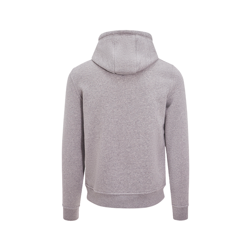 Hagg - Sweat à capuche homme gris/ jaune