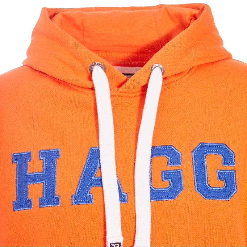 Hagg - Orange hooded sweatshirt