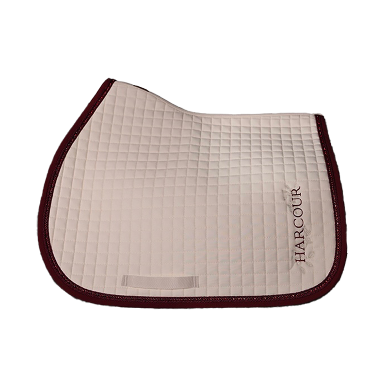 Harcour - Tapis de selle Cramberries écru | - Ohlala