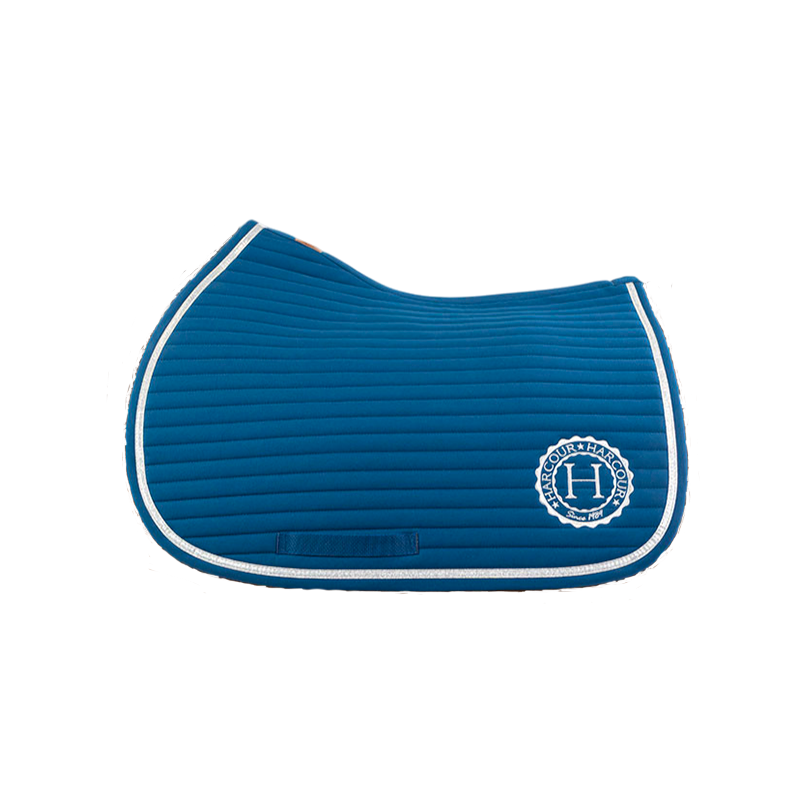 Harcour - Tapis de selle Karembar bleu lagon | - Ohlala