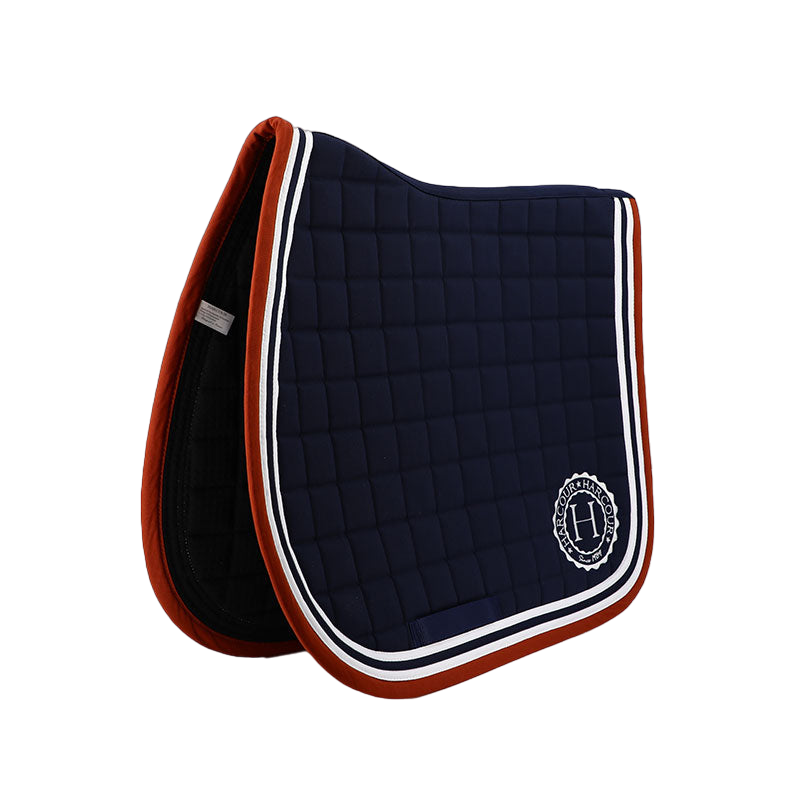 Harcour - Tapis de selle Soft marine | - Ohlala